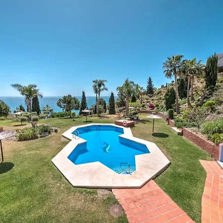 Amazing With Magical View And Pool In Nerja Torrox