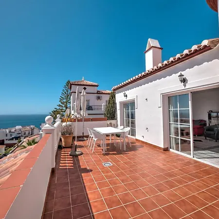 Amazing With Magical View And Pool In Nerja Torrox